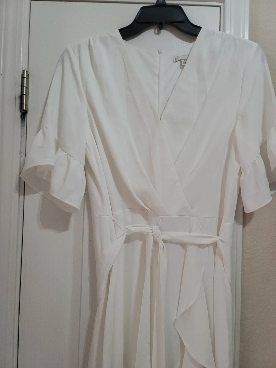 Cato top white dress