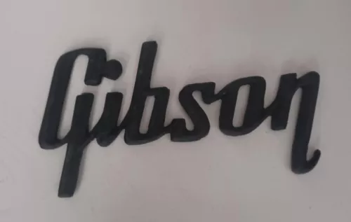 Gibson Flat Black Logo for Amp ( large version)