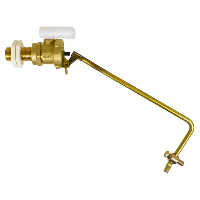 WC Schwimmerventil 1/2'' Teil 2 Niederdruck Seiteneingang Spülkasten BS1212/2 Kugelarm
