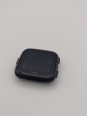 Fitbit Versa Fitness Activity Tracker Smart Watch FB504 Black   No Power