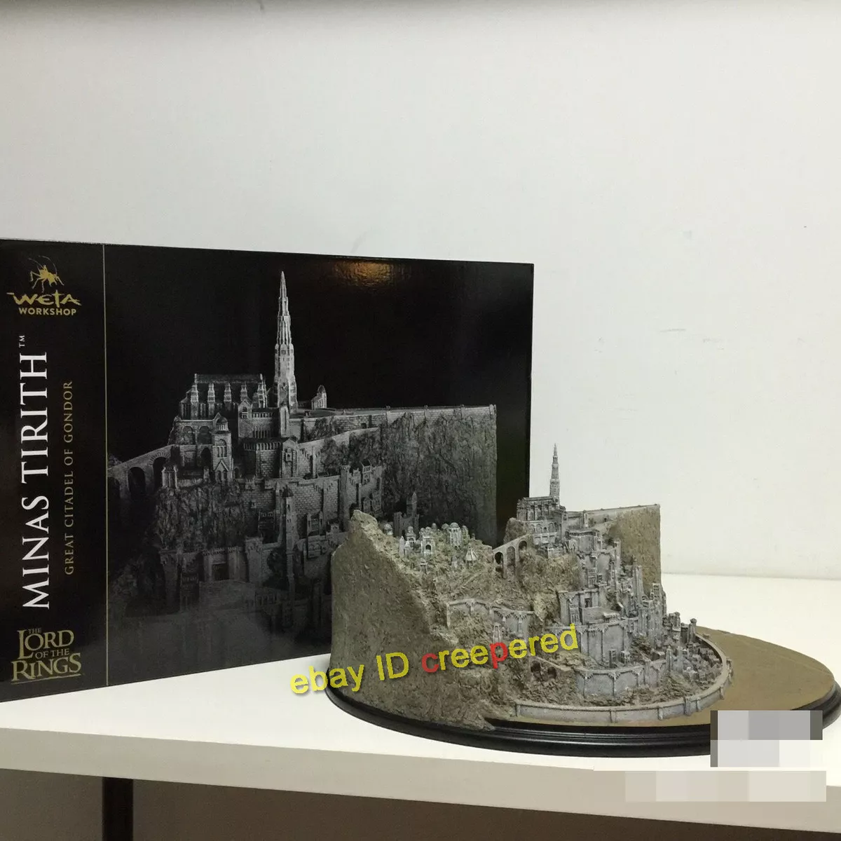 Weta replica lotr minas tirith city modelo gondor capital cidade branca -  AliExpress