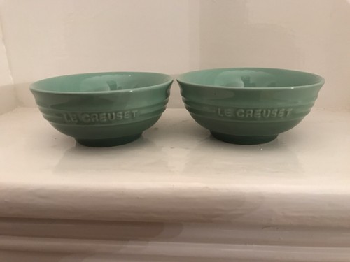 Le Creuset Stoneware Mini Bowl / Dips /Snack Bowls in Rosemary ( 2 Bowls) - Picture 2 of 5