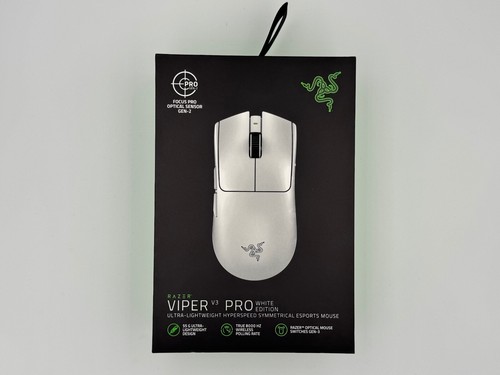 Razer Viper V3 Pro White with Aero Base
