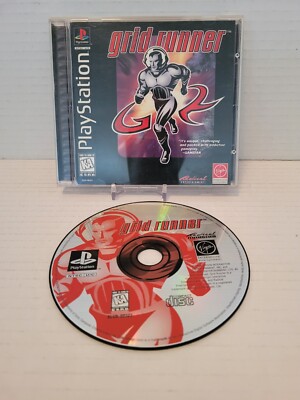 Grid Runner Sony PlayStation 1 PS1 - 1996 - CIB w/Manual