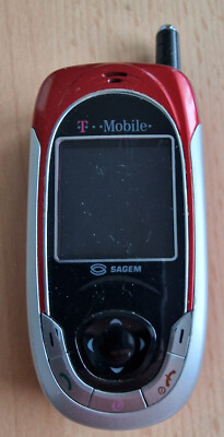 Sagem myC-4 Rot/ Silber (Vodafone) Handy