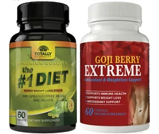 Goji Berry Antioxidant Immune Support & Green Coffee Bean Weight Loss Supplement