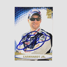 Dale Earnhardt Jr. NASCAR 2009 Press Pass VIP #90 Autographed Signed