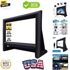 Revolutionary 16ft Inflatable Projector Screen - Perfect for Backyard Cinema