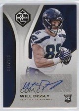 2018 Panini Limited Rookie Auto 141/199 Will Dissly #178 Auto 5w7
