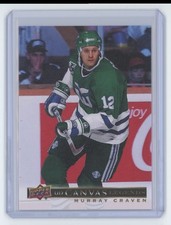 2020-21 SP Signature Edition Legends UD Canvas Murray Craven Hartford Whalers
