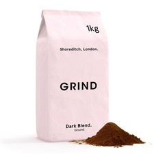 Grind Dark Blend Ground Coffee – 1kg Bag – Dark Roast – 100% Arabica – 39.99 per kilo