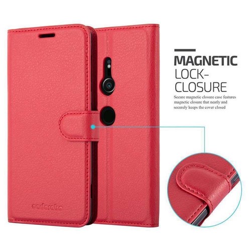 Funda para Sony Xperia XZ2 Protección Libro Billetera Teléfono Cubierta Magnética - Imagen 3 de 7