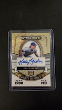 2025 LEAF OPTICHROME BASEBALL KELLY GRUBER DRAFT HISTORY #1/1 AUTO Gold Vinyl 