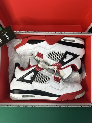 Air Jordan 4 Retro 2020 “Fire Red” USED Size 13 OG ALL DC7770-160 - Picture 6 of 6