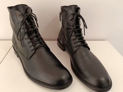 Ernesto Dolani * ankle boots * size 42.5 / 43 * leather * MOMA * OFFICINE * HANDM