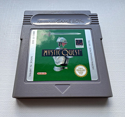Mystic Quest - Nintendo Game Boy Spielmodul/Cartridge DMG-FF-NOE - neue Batt