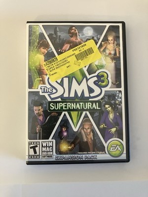 The Sims 3 Supernatural Expansion Pack PC/Mac  Witches Vampires Zombies Complete