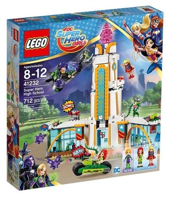 LEGO DC Super Hero Girls 41232 Super Hero High School NEW Sealed Set Supergirl