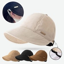 Womens Ladies Summer Wide Brim Foldable Sun H...