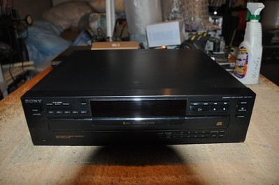 Sony CDP-C741 Digital Out 5-Disc CD Changer CD Player No Remote Tested & Working