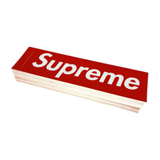  100 PACK Supreme Red Box Logo Stickers Brand New 100 Authentic