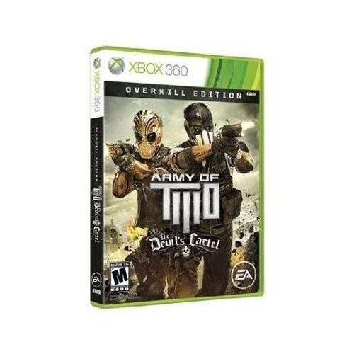 Army Of Two The Devils Cartel: Overkill Edition For Xbox 360 2 Game Only 8E - Picture 1 of 3