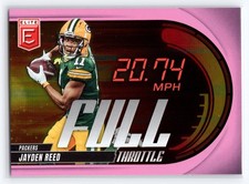 2025 Donruss Elite #23 Jayden Reed Full Throttle Pink