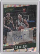 2017-18 Prestige Bonus Shots Signatures Crystal #49 D.J. Wilson