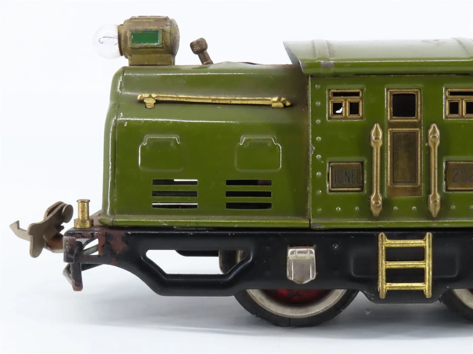 O 3-Rail Lionel Tinplate 252, 529 & 530 Electric Passenger Set - läuft nicht - Bild 2 von 4