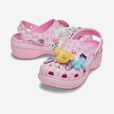 Crocs x Hello Kitty  Friends Classic Platform Clogs CRS212683