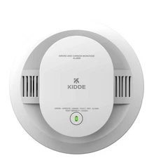 Kidde DETECT Combination Smoke And Carbon Monoxide Alarm AA Battery Powered 