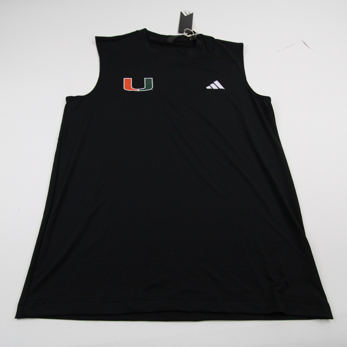 Hurricanes サイン入りジャージ adidas Miami Hurricanes adidas Climacool Sleeveless Shirt Men's