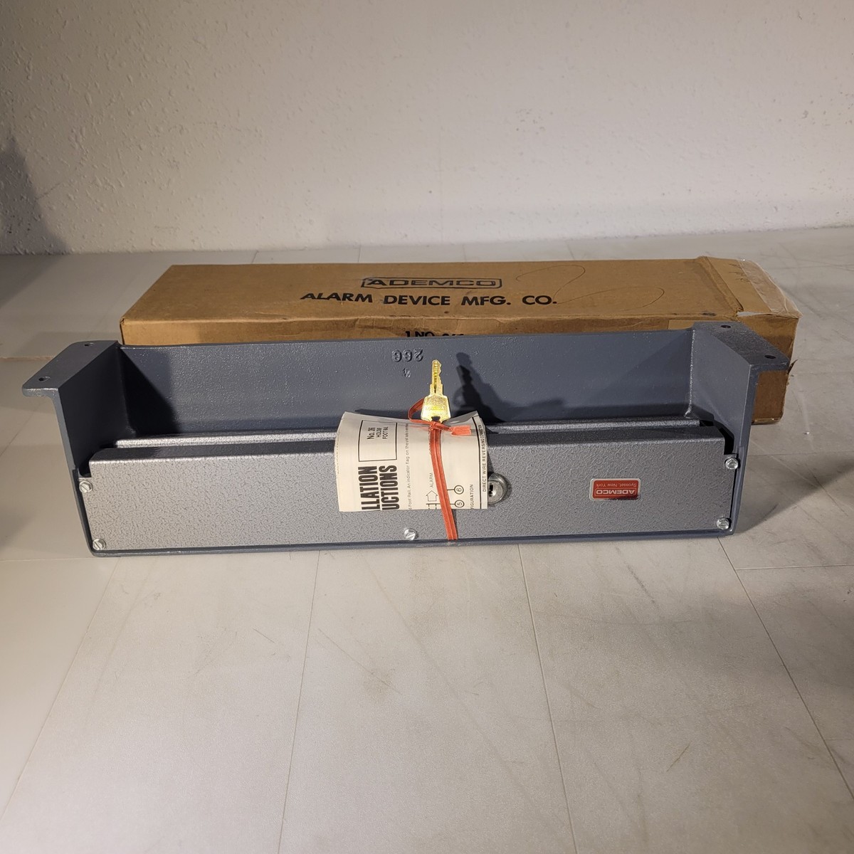 Ademco 266 Security Footrail Honeywell Hold-Up Foot Rail Alarm