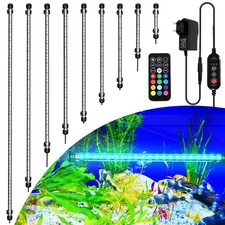18-112cm LED Aquarium Aquariumleuchte Mollusken Timing-Funktion RGB LED-Licht