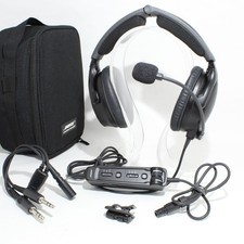 Excellent Bose A30 Bluetooth Aviation ANR Headset - Lemo w/Dual GA Plug Adaptor