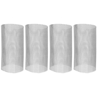 #ad 2 Pair 40 Mesh In Line Strainer Replacement Stainless Steel Filter Screen $13.94