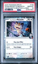 Team Rocket's Meowth 149/182 Sv10: Destined Rivals Regular for