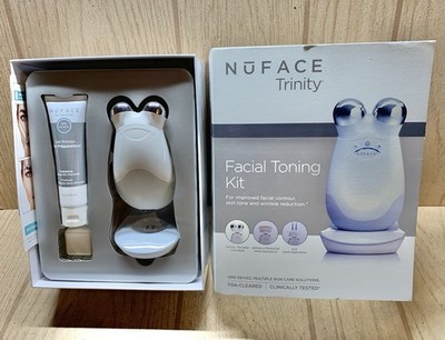 NuFACE Trinity Pro Plus ELE System Kit CaroleCole Microcurrent Face Facial Toner