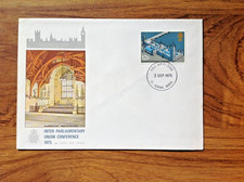 Inter Parliamentary Conference 1975 St Albans pmk FDC Westminster Hall design