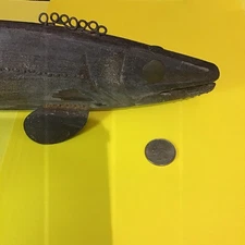 Antique Hand-Carved Spear Fishing Decoy