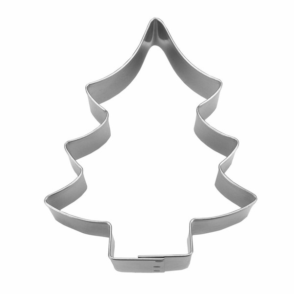 StäDter Ausstecher Tannenbaum Ausstechform PläTzchenform Keks WeißBlech 9.5 Cm-image