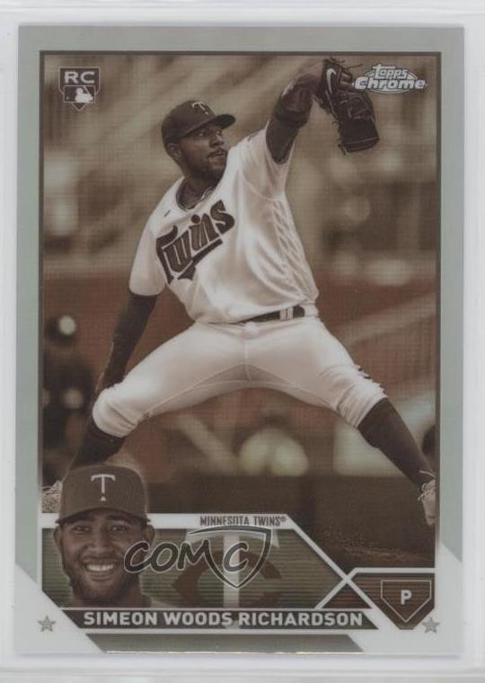 2023 Topps Chrome Sepia Refractor Simeon Woods Richardson #173 Rookie RC 6u5