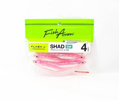 Fish Arrow Soft K�der Flash J Shad SW 4 Zoll 5 St�ck per pack #101 (8468)