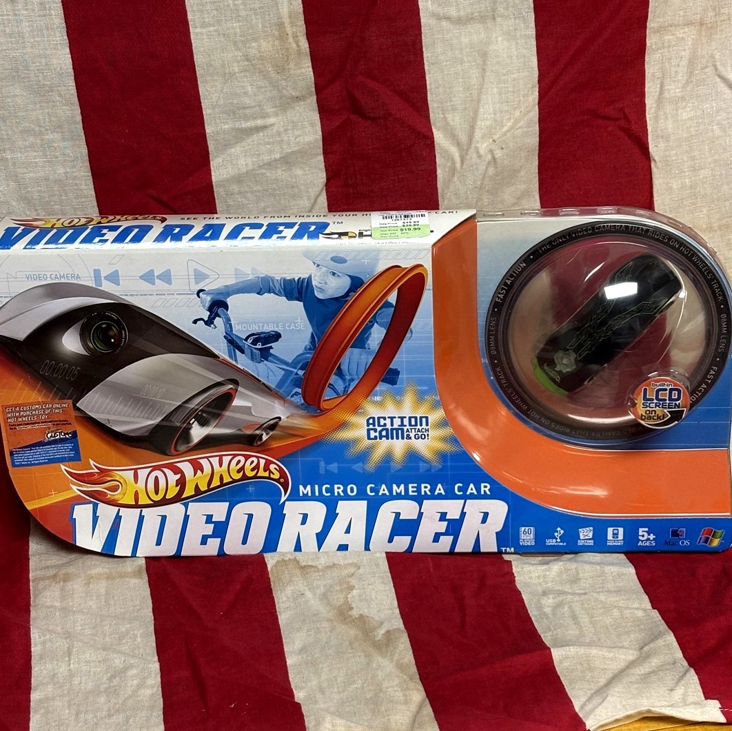 HOT WHEELS Video Racer micro camera car LCD screen sealed 20