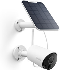 Argus Eco Solar Panel 2K 5MP Solar Security Camera Outdoor for Home Surveilance,