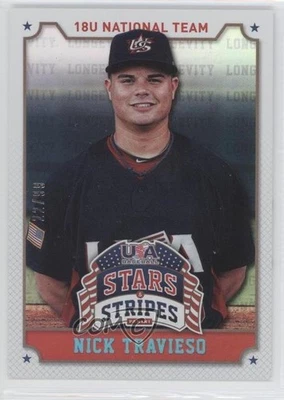 2015 Panini Stars and Stripes Longevity Holofoil 22/99 Nick Travieso #79 0a1 - Image 1 of 3