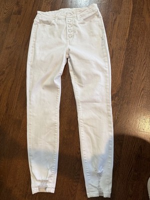 Bridge by GLY Jeans Buckle curvy high Rise ankle Skinny Size 28