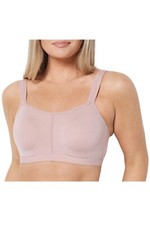 Breezies Comfort Zone Full Coverage Underwire T-Shirt Bra Rose Mauve