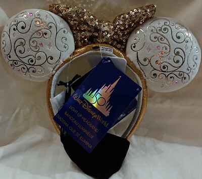 Disneyworld 50th USB White Minnie Ears PHOTOS: Three NEW 50th Anniversary Minnie Ears Arrive in  main image 3