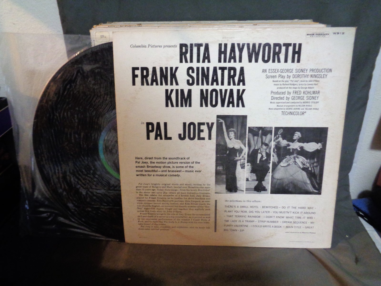 Pal Joey Rodgers And Hart Capitol Lp Album W912 Nm 1957 Ebay Pal Joey Rodgers And Hart Capitol Lp Album W912 Nm 1957 Ebay